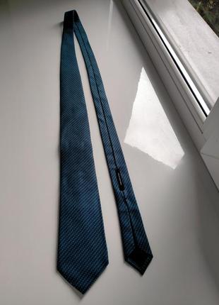 Синя краватка галстук hugo boss2 фото