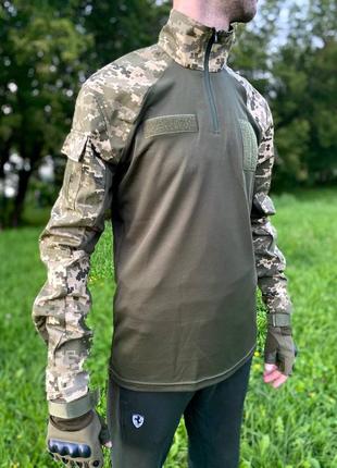 Убакс сорочка армійська зелений піксель з довгим рукавом кофта, розмір м3 фото