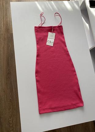 Zara сукня рожева