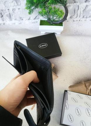 Чоловічий шкіряний гаманець портмоне шкіряне8 фото