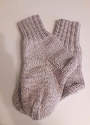 Пончохи носки в'язані