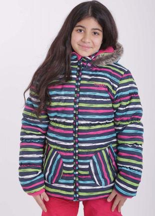 Зимова куртка на дівчинку 116,122