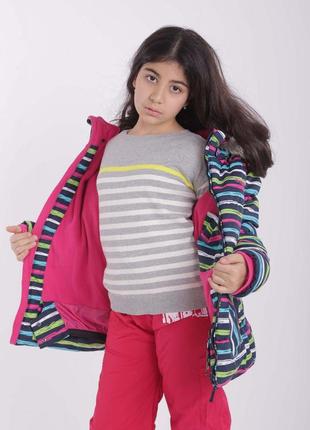 Зимова куртка на дівчинку 116,122 чехія преміум-якість2 фото