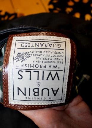 Шикарная сумка aubin&wills genuine leather. кожа, качество на высоте, имеет вес, износостойкая высот7 фото