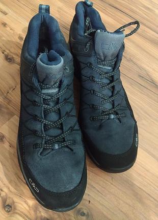 Cmp оригiнальнi зимовi waterproof треккінгові черевики rigel low trekking shoes