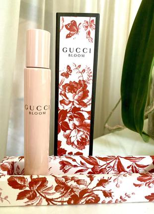 Gucci bloom мініатюра з роликовою кулькою1 фото