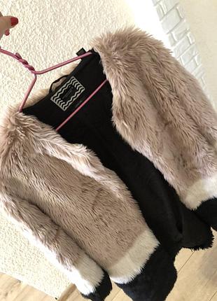 Шуба полошубок maison scotch