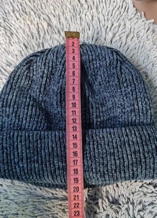 Зимняя   шапка marhatter с подворотом шерсть 80% альпака, акрил 10% 293635 фото