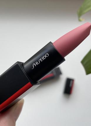 Shiseido modernmatte powder lipstick матова пудрова помада2 фото