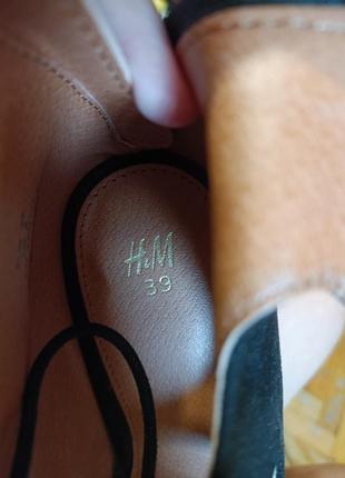 Шикарні туфлі на шнурівці h&m4 фото