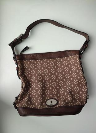 Крута і стильна брендова сумка fossil