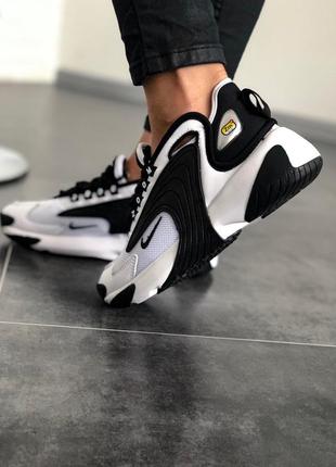 Чоловічі кросівки nike zoom 2k, black/white3 фото