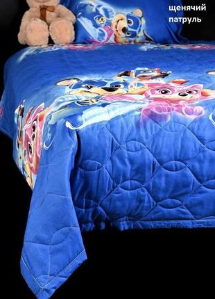 Набір ковдра і наволочка щенячий патруль