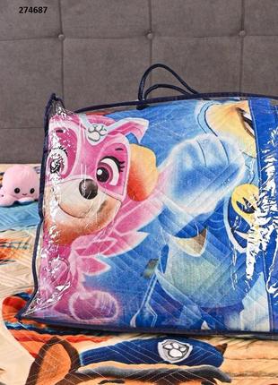 Набір ковдра і наволочка щенячий патруль