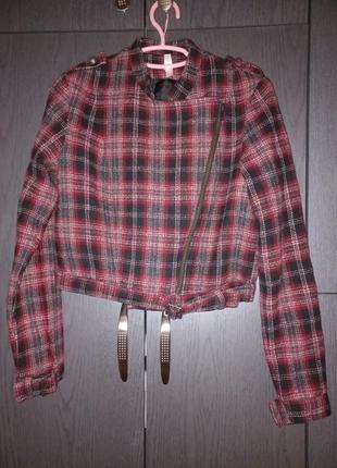 Стильная куртка косуха, франция, размер м