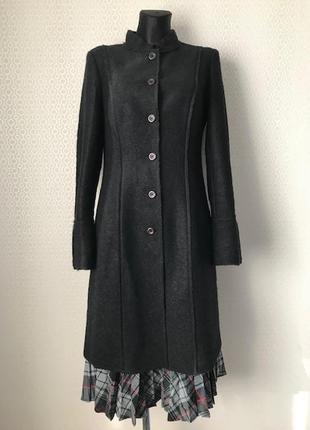 Тонкое пальто / теплый (85% шерсть) кардиган от promod, размер 38, укр 46-481 фото