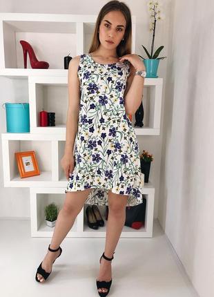 Сарафан капелька белый р.42 44