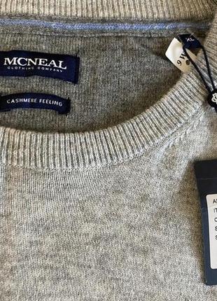 Новий сірий кашеміровий светр mcneal3 фото