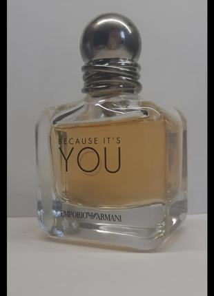 Парфум because it's you emporio armani духи 50 ml