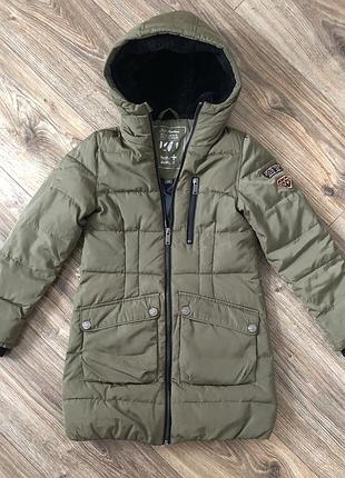 Пуховик для дівчинки