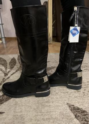 Шкіряні черевики zara р.37