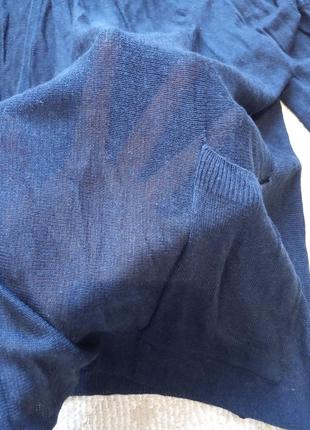 Темно-синій легкий та вільний кардиган, кофта, розмір євро 40/42 (m), tcm tchibo (німеччина)8 фото