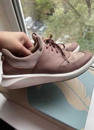Кросівки clarks / кроссовки кожаные брендовые