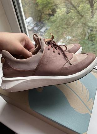 Кросовки clarks / кроссовки кожаные брендовые