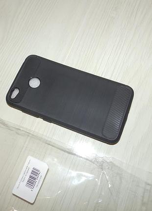 Чехол для xiaomi redmi 4x карбон 3
