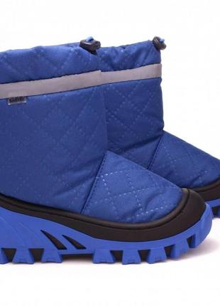 Ботинки-сноубутсы синие для мальчика (32 размер)  bartek 59036075702024 фото