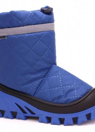 Ботинки-сноубутсы синие для мальчика (32 размер)  bartek 59036075702027 фото