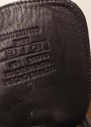 Ботинки шкіряні zara ботинки кожаные броги