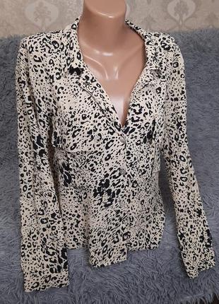 Блузка женская. леопардовая блузка. рубашка женская.