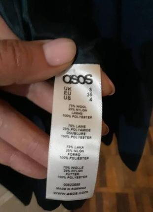 Дуже стильне пальто asos в чудовому стані2 фото