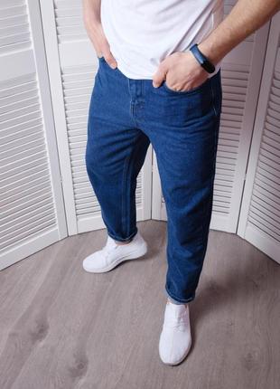 Мужские синие джинсы чоловічі сині джинси2 фото