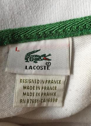 Поло футболка lacoste2 фото