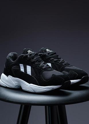 Мужские черные кроссовки янг чоловічі чорні кросівки янг