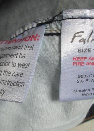 Шикарные джинсы батал с потёртостями falmer 🍒🌹🍒8 фото