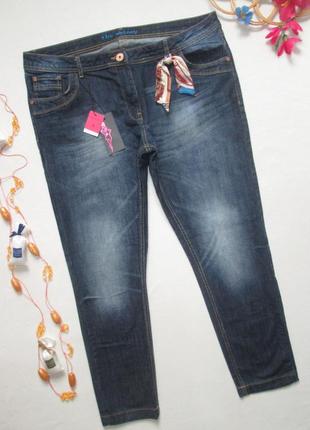 Шикарные джинсы батал с потёртостями falmer 🍒🌹🍒1 фото