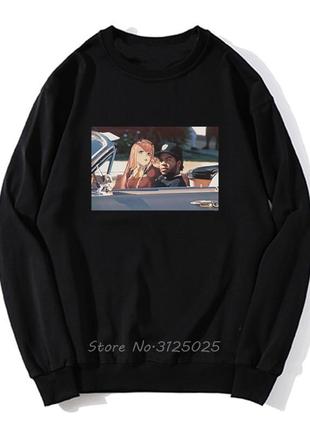 Світшот аніме «zero two ice cube»