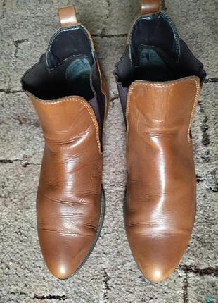 Кожані сапожки полу сапожки 42 розміру