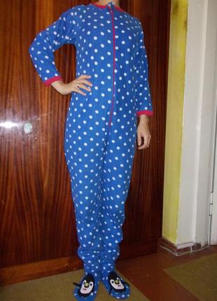 Пижама кигуруми слип комбинезон на 14-15 лет рост 158-164 см2 фото