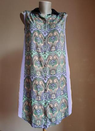 Потрясающее платье принт river island британия