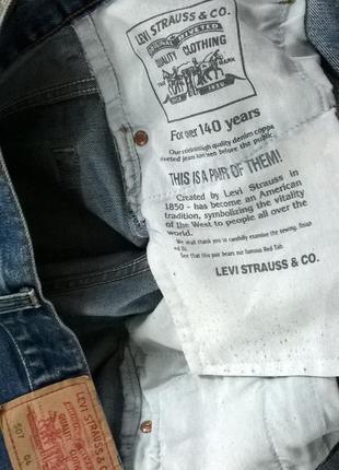 Шикарні чол. джинси levis w33 l32 оригінал4 фото