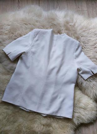 ❤️🌸💜 практичний білий піджак5 фото