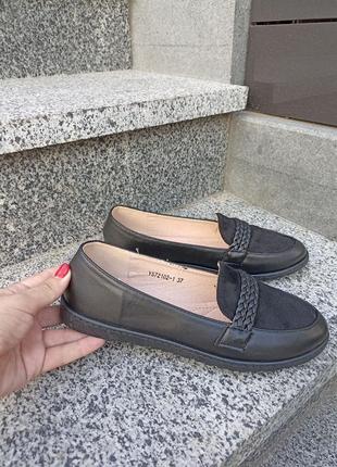 Жіночі туфлі мокасіни3 фото