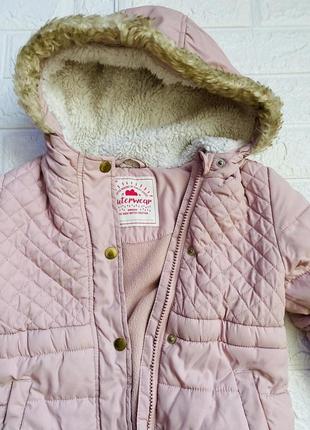 Демісезонна подовжена куртка для дівчинки george