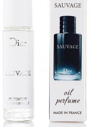 Sauvage  чоловічий масляний парфум 10 мл
