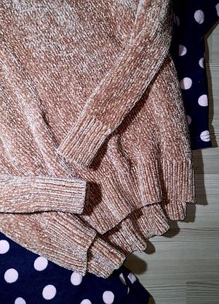 Джемпер велюр new look (m) 5