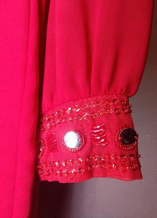 Яркое элегантное платье 5